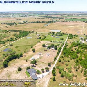 Real Estate Photography, Aerial Photography in Gunter, TX - 360 Photo DFW - 214.649.3844