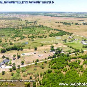 Real Estate Photography, Aerial Photography in Gunter, TX - 360 Photo DFW - 214.649.3844