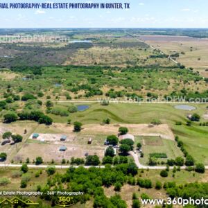 Real Estate Photography, Aerial Photography in Gunter, TX - 360 Photo DFW - 214.649.3844
