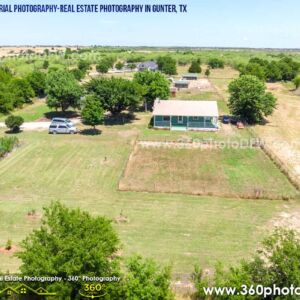 Real Estate Photography, Aerial Photography in Gunter, TX - 360 Photo DFW - 214.649.3844