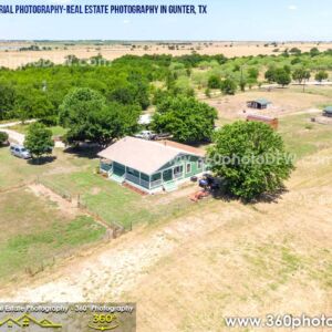 Real Estate Photography, Aerial Photography in Gunter, TX - 360 Photo DFW - 214.649.3844