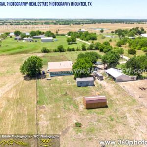 Real Estate Photography, Aerial Photography in Gunter, TX - 360 Photo DFW - 214.649.3844
