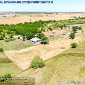 Real Estate Photography, Aerial Photography in Gunter, TX - 360 Photo DFW - 214.649.3844