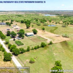 Real Estate Photography, Aerial Photography in Gunter, TX - 360 Photo DFW - 214.649.3844