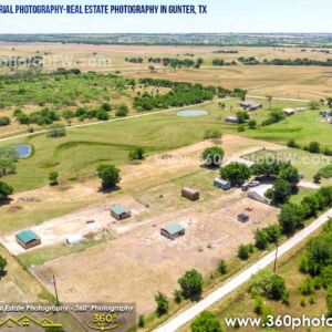 Real Estate Photography, Aerial Photography in Gunter, TX - 360 Photo DFW - 214.649.3844