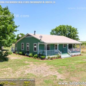 Real Estate Photography, Aerial Photography in Gunter, TX - 360 Photo DFW - 214.649.3844