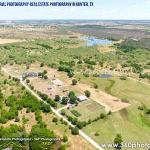 Real Estate Photography, Aerial Photography in Gunter, TX - 360 Photo DFW - 214.649.3844