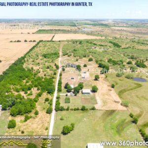 Real Estate Photography, Aerial Photography in Gunter, TX - 360 Photo DFW - 214.649.3844