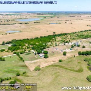 Real Estate Photography, Aerial Photography in Gunter, TX - 360 Photo DFW - 214.649.3844