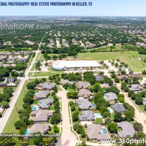 Aerial Photography, Real Estate Photography in Keller, TX - 360 Photo DFW - 214.649.3844
