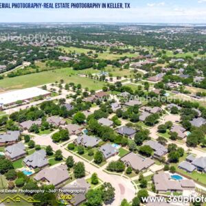 Aerial Photography, Real Estate Photography in Keller, TX - 360 Photo DFW - 214.649.3844