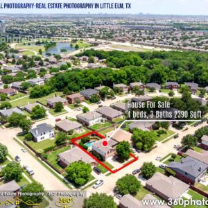 Real Estate Photography, Aerial Photography in Little Elm, TX - 360 Photo DFW - 214.649.3844