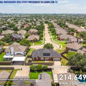 Aerial Photography, Real Estate Photography in Carrollton, TX - 360 Photo DFW - 214.649.3844