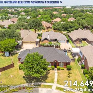 Aerial Photography, Real Estate Photography in Carrollton, TX - 360 Photo DFW - 214.649.3844