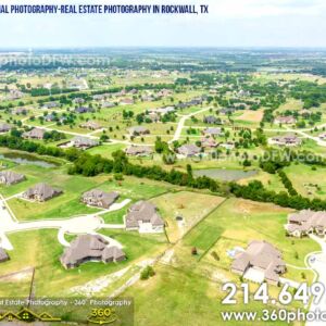 Aerial Photography, Real Estate Photography in Rockwall, TX - 360 Photo DFW - 214.649.3844