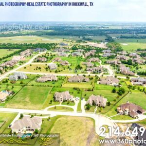 Aerial Photography, Real Estate Photography in Rockwall, TX - 360 Photo DFW - 214.649.3844
