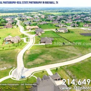 Aerial Photography, Real Estate Photography in Rockwall, TX - 360 Photo DFW - 214.649.3844