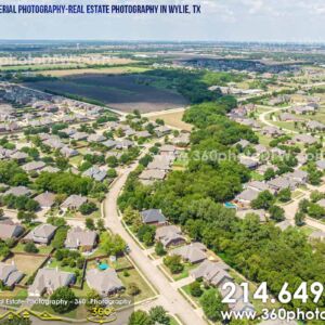 Aerial Photography, Real Estate Photography in Wylie, TX - 360 Photo DFW - 214.649.3844