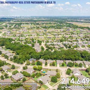 Aerial Photography, Real Estate Photography in Wylie, TX - 360 Photo DFW - 214.649.3844