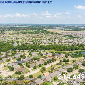 Aerial Photography, Real Estate Photography in Wylie, TX - 360 Photo DFW - 214.649.3844