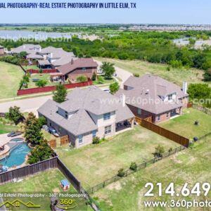Aerial Photography, Real Estate Photography in Little Elm, TX - 360 Photo DFW - 214.649.3844