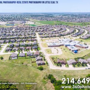 Aerial Photography, Real Estate Photography in Little Elm, TX - 360 Photo DFW - 214.649.3844