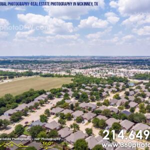 Aerial Photography, Real Estate Photography in McKinney, TX - 360 Photo DFW - 214.649.3844