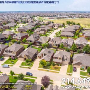 Aerial Photography, Real Estate Photography in McKinney, TX - 360 Photo DFW - 214.649.3844