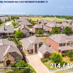 Aerial Photography, Real Estate Photography in McKinney, TX - 360 Photo DFW - 214.649.3844
