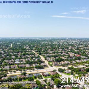 Aerial Photography, Real Estate Photography in Plano, TX - 360 Photo DFW - 214.649.3844