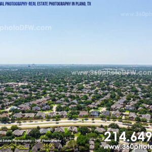 Aerial Photography, Real Estate Photography in Plano, TX - 360 Photo DFW - 214.649.3844