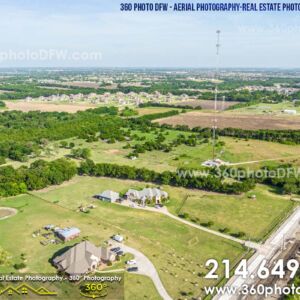 Aerial Photography, Real Estate Photography in Lucas, TX - 360 Photo DFW - 214.649.3844