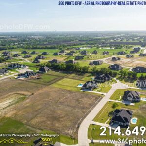 Aerial Photography, Real Estate Photography in Lucas, TX - 360 Photo DFW - 214.649.3844