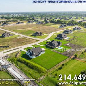Aerial Photography, Real Estate Photography in Lucas, TX - 360 Photo DFW - 214.649.3844