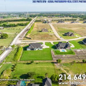 Aerial Photography, Real Estate Photography in Lucas, TX - 360 Photo DFW - 214.649.3844