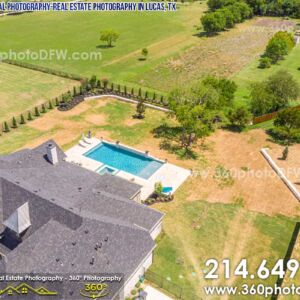 Aerial Photography, Real Estate Photography in Lucas, TX - 360 Photo DFW - 214.649.3844