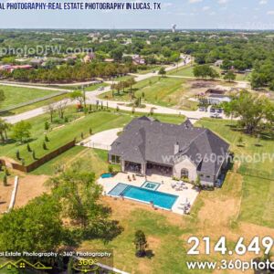 Aerial Photography, Real Estate Photography in Lucas, TX - 360 Photo DFW - 214.649.3844