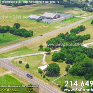 Aerial Photography, Real Estate Photography in Blue Ridge, TX - 360 Photo DFW - 214.649.3844