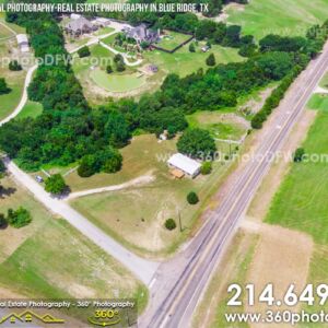 Aerial Photography, Real Estate Photography in Blue Ridge, TX - 360 Photo DFW - 214.649.3844