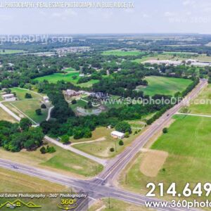 Aerial Photography, Real Estate Photography in Blue Ridge, TX - 360 Photo DFW - 214.649.3844