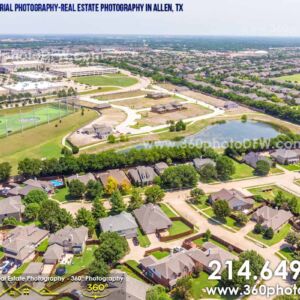 Aerial Photography, Real Estate Photography in Allen, TX - 360 Photo DFW - 214.649.3844