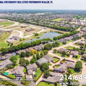 Aerial Photography, Real Estate Photography in Allen, TX - 360 Photo DFW - 214.649.3844