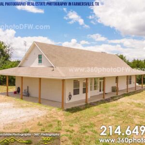 Aerial Photography, Real Estate Photography in Farmersville, TX - 360 Photo DFW - 214.649.3844