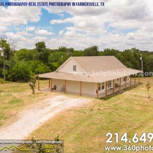 Aerial Photography, Real Estate Photography in Farmersville, TX - 360 Photo DFW - 214.649.3844
