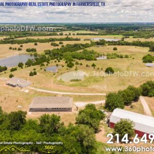 Aerial Photography, Real Estate Photography in Farmersville, TX - 360 Photo DFW - 214.649.3844