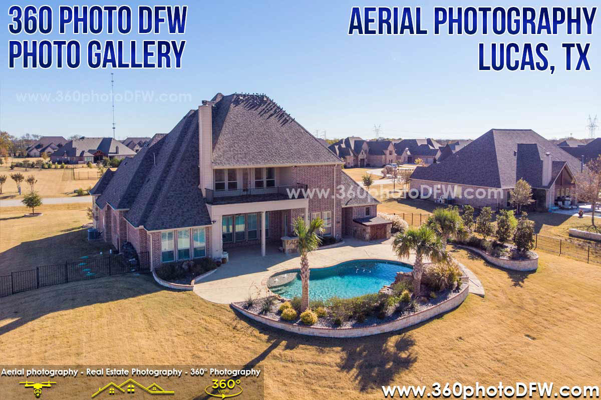 Aerial Photography in Lucas, TX and other locations in Dallas-Fort Worth - 360 Photo DFW