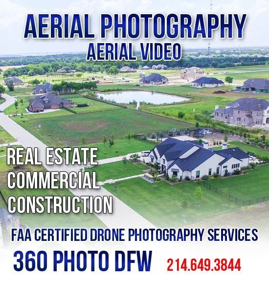 360 photo DFW offers Aerial Photography, Real Estate Photography in Dallas Fort Worth