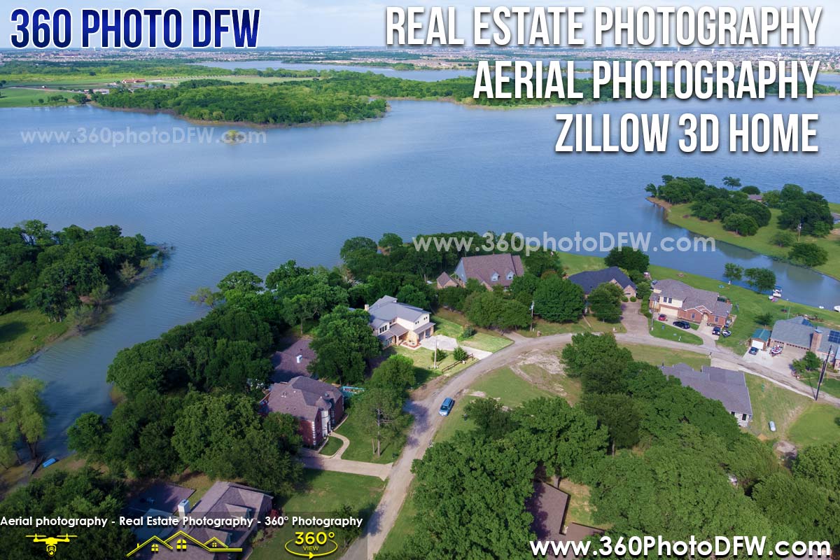 Aerial Photography, Real Estate Photography, Zillow 3D Home in Little Elm, TX and DFW- 360 Photo DFW - 214.649.3844