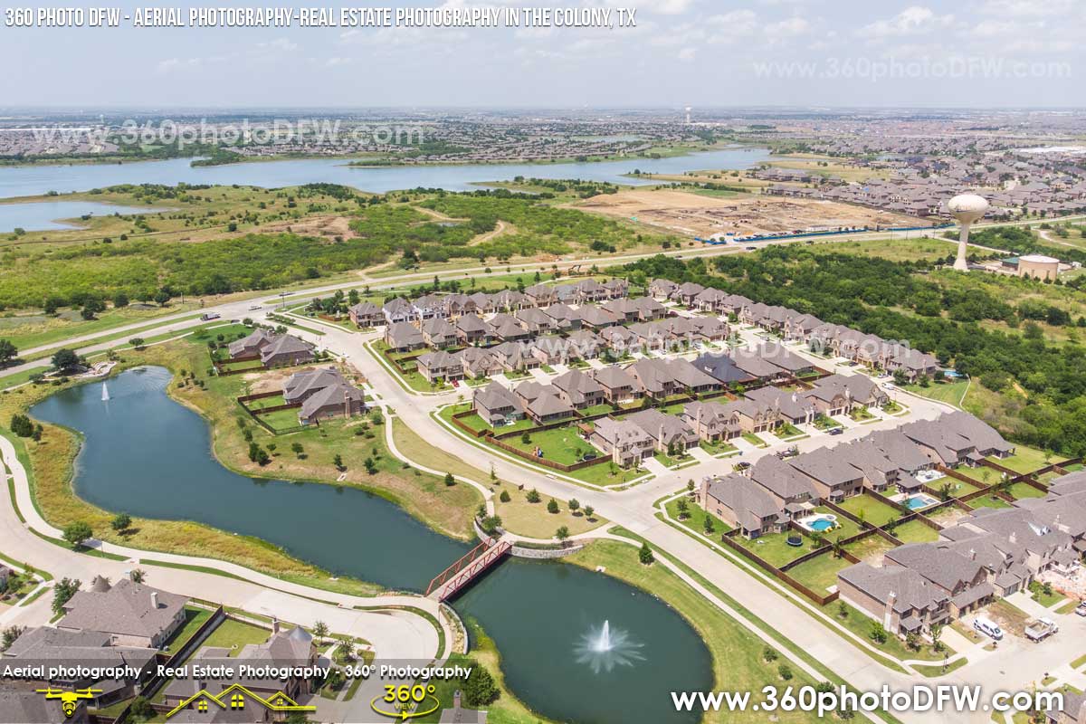 Aerial Photography, Real Estate Photography in The Colony, TX - 360 Photo DFW - 214.649.3844