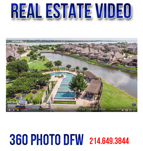 Real Estate Video production in Dallas-Fort Worth - 360 Photo DFW - 214-649-3844